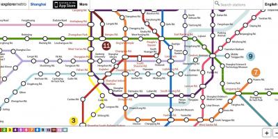 Даследаваць Пекін карта метро 